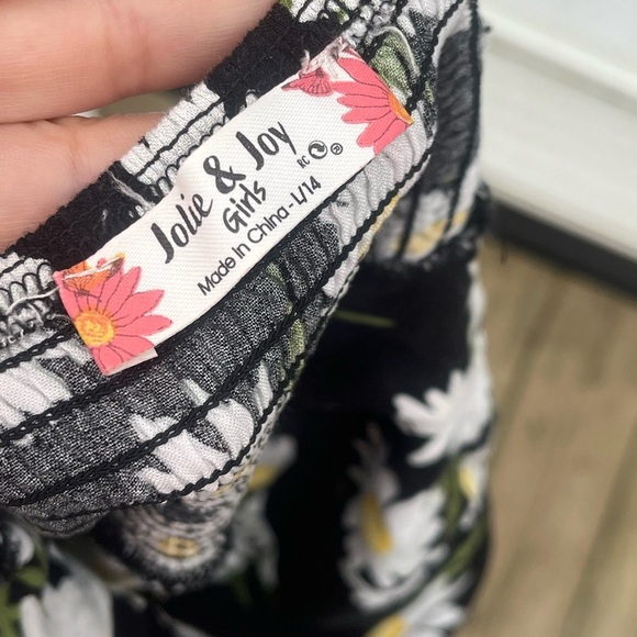 Jolie and Joy girls dress youth size L (14) sunflower dress - Picture 5 of 5